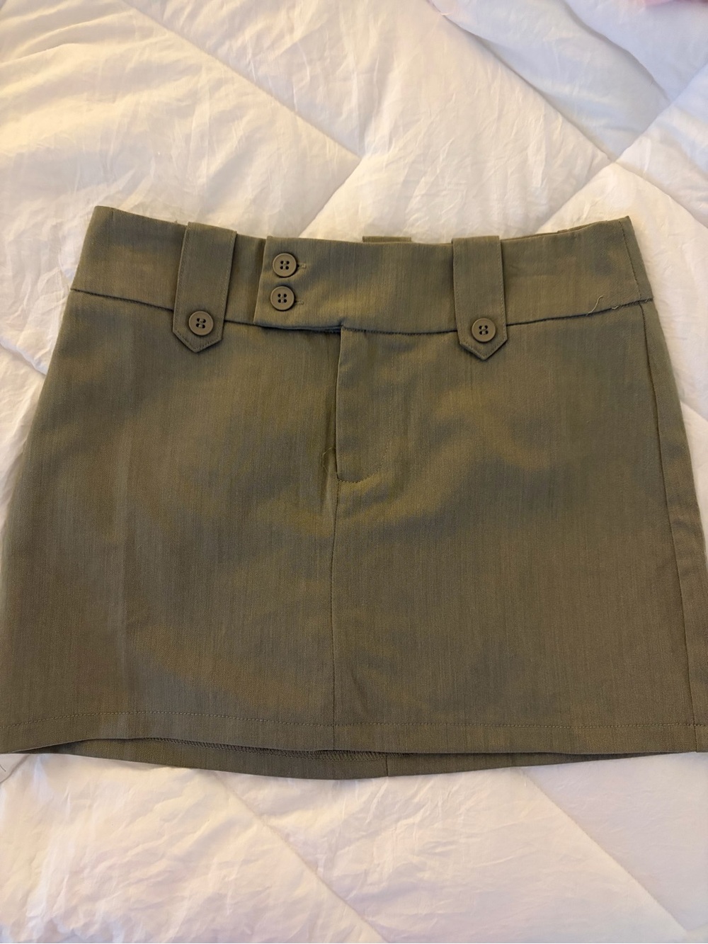 Princess Polly Khaki Cargo Skirt